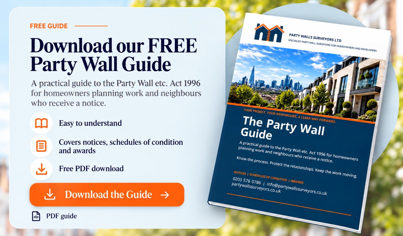 Download FREE Party Wall Guide